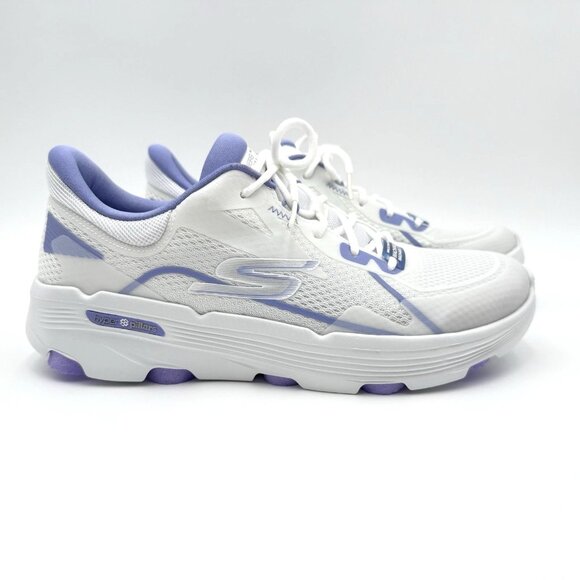 Skechers Go Run 7.0 Interval Sneaker Women's Size 9 White Lavender 129336/ WLV - Picture 3 of 9